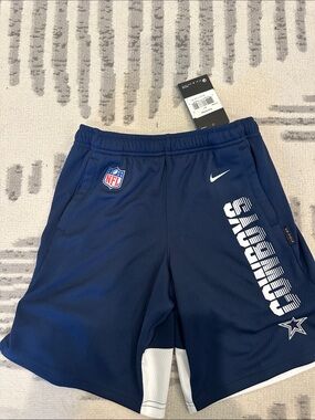 NWT Nike Kids Dallas Cowboys Performance Shorts